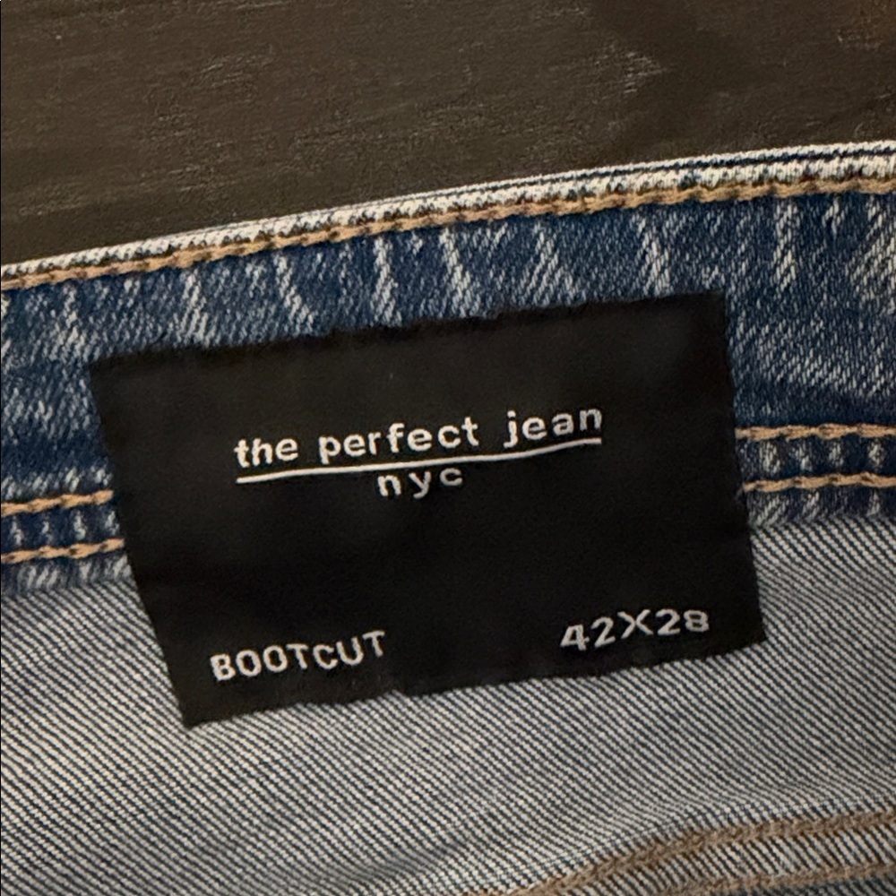 Men's Light Blue Bootcut Jeans by F Your Khakis - Picture 5 of 6